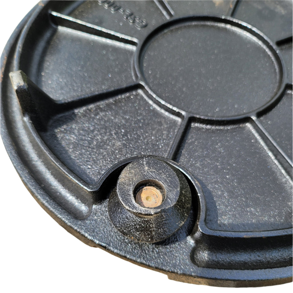 Ford Meter Box Type C 111/2" Solid Cast Iron Locking meter box Lid C