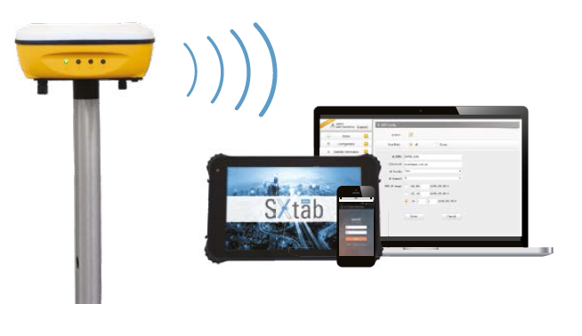 SXblue PREMIER GPS/GNSS/RTK Satellite Receiver for GIS – Utility