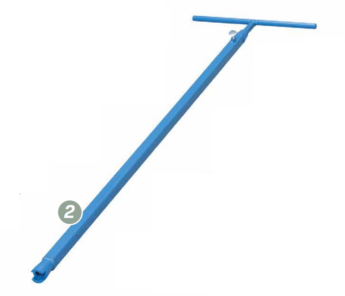 Telescoping Adjustable Length Curb Stop Wrench/Key Utility Technologies