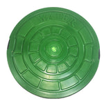GREEN Non-Pop Polymer Valve Box Lid - Quiet, Secure, RF Capable