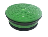 GREEN Non-Pop Polymer Valve Box Lid - Quiet, Secure, RF Capable
