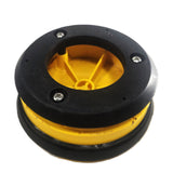 YELLOW/GAS Non-Pop Polymer Valve Box Lid - Quiet, Secure
