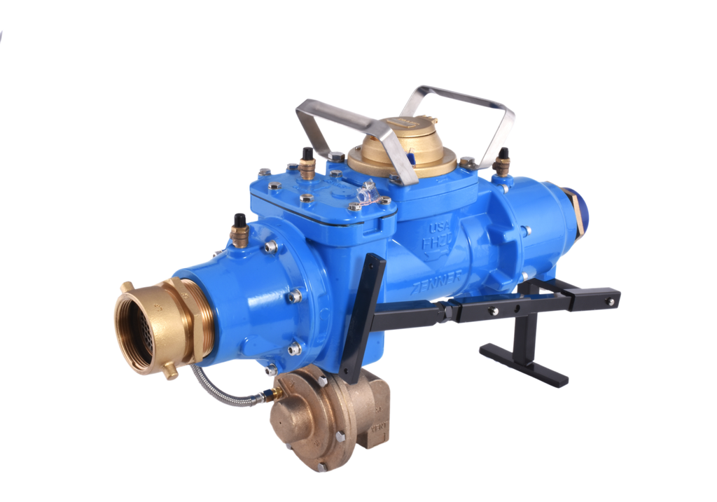 Zenner Fire Hydrant Meter - FHZD Fire Hydrant Backflow Meters – Utility ...