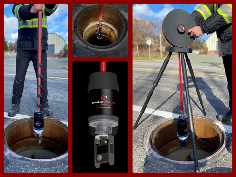 RinnoVision RV-Max 360 VR Manhole Inspection Camera