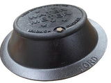 18" Ford C32P Cast Iron Water Meter Box Cover with 12" Polymer Lid & AMR Bracket