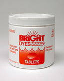 FLT ORANGE Tablets - Bright Dyes Tracer Dye for water or wastewater leak detection