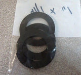 1" x 1/16" ( THIN) EPDM Rubber Water Meter Gasket/Washer for 1" size meters