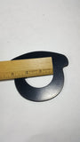 2" flanged water meter gasket, drop in style, EPDM Rubber, 1/8" or 1/16" thickness