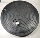 Nicor 20" Polymer AMR/AMI Water Meter Box Cover with Countersunk Antenna Holes