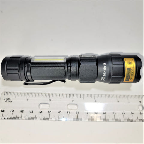 DARKBEAM Blacklight UV Flashlight 365nm Wood's lamp, Rechargeable 36W  Powerful Portable Handheld, 3-LED Ultraviolet Black Light pet Urine  Detector for