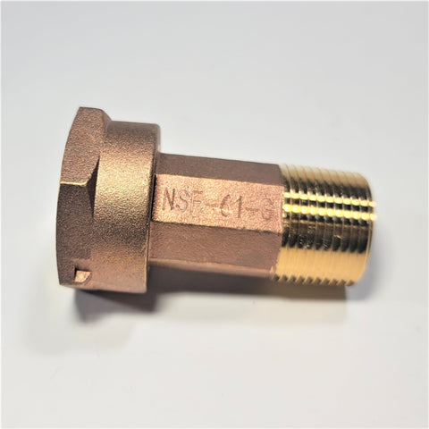 Male NPT Brass Compression Coupling <LEAD FREE>