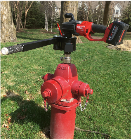 Hydrant Buddy (Milwaukee) - Fire Hydrant Flushing and Valve Exerciser ...