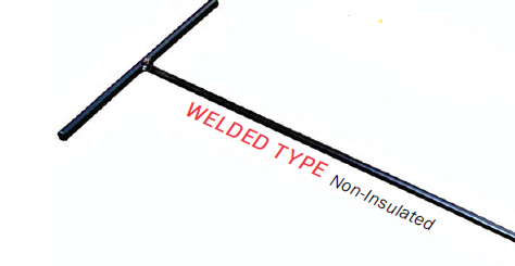Trumbull Probing Rods Soil Probe Rod - Non-Insulated Economy Type Welded Steel – Utility ...